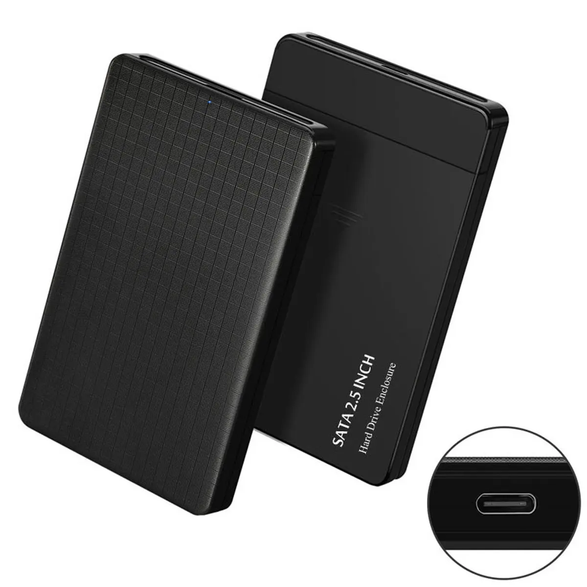 Chenyang USB-C Type-C to 2.5 Inch SATA SSD HDD External Hard Disk Enclosure for Laptop & PC
Chenyang USB-C Type-C to 2.5 Inch SATA SSD HDD External Hard Disk Enclosure for Laptop & PC