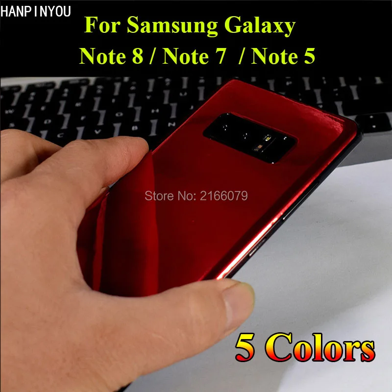 For Samsung Galaxy Note 8 7 5 Note8 Note5 Electroplating Mirror Full Back Cover Decal Phone Skin Protective Sticker Film
For Samsung Galaxy Note 8 7 5 Note8 Note5 Electroplating Mirror Full Back Cover Decal Phone Skin Protective Sticker Film
