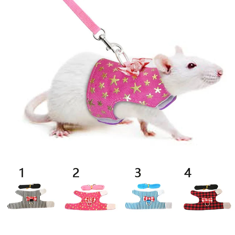 2pcs/set Adjustable Small Pet Bow Plaid Striped Harness Vest Set Ferret Guinea Pig Hamster Chest Soft Strap Drop Shipping
2pcs/set Adjustable Small Pet Bow Plaid Striped Harness Vest Set Ferret Guinea Pig Hamster Chest Soft Strap Drop Shipping
