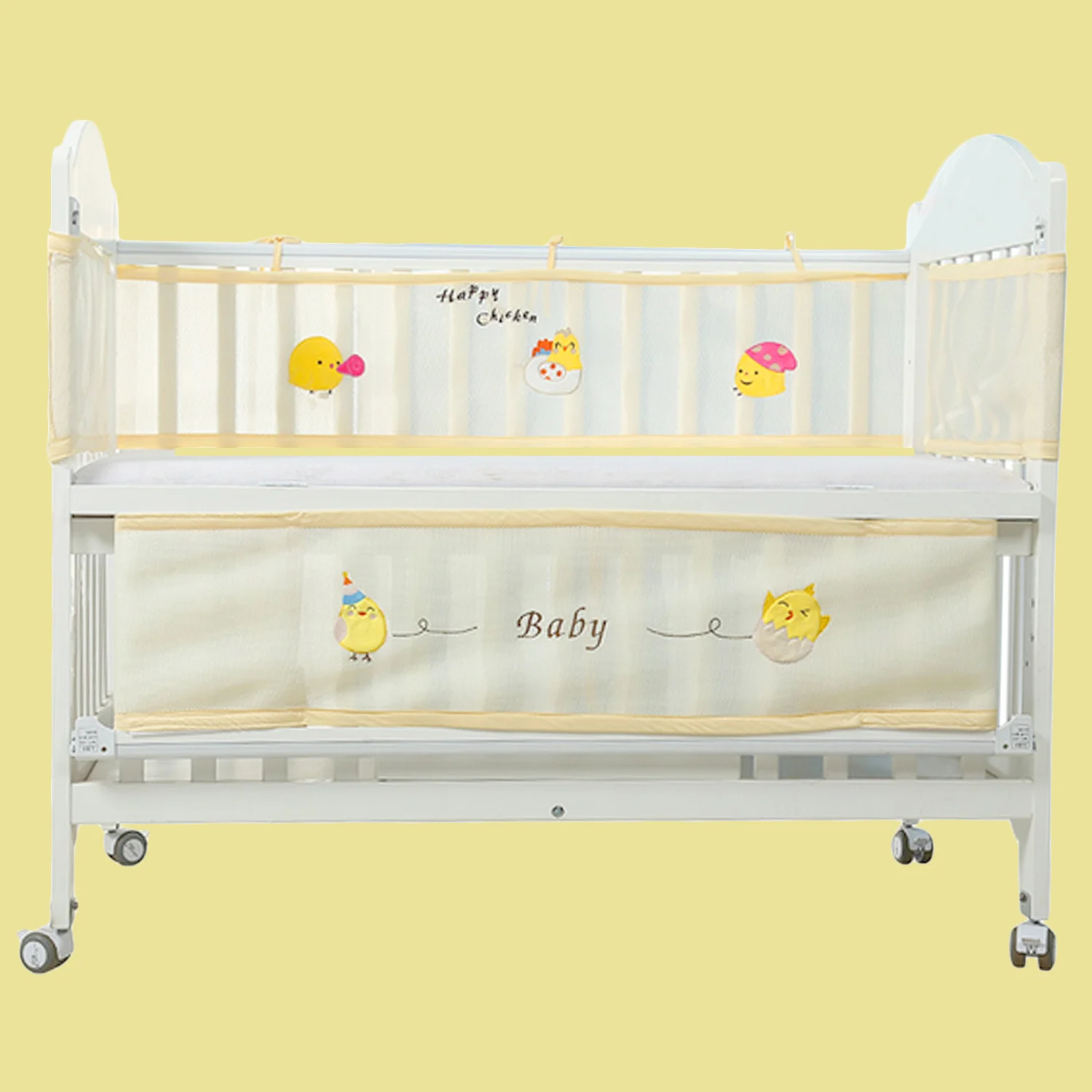 2PCS/set Baby Bedding Bumper Summer Breathable Washable Polyester Baby Crib Bumper Liner Surround Pads Cot Protector Bed Rail
2PCS/set Baby Bedding Bumper Summer Breathable Washable Polyester Baby Crib Bumper Liner Surround Pads Cot Protector Bed Rail