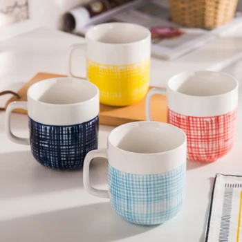 WSHYUFEI(WSHYUFEI) Ceramic Mugs Korean Style Handgrip Porcelain Milk Mug Lovely Simple Design Tea Mugs
WSHYUFEI(WSHYUFEI) Ceramic Mugs Korean Style Handgrip Porcelain Milk Mug Lovely Simple Design Tea Mugs