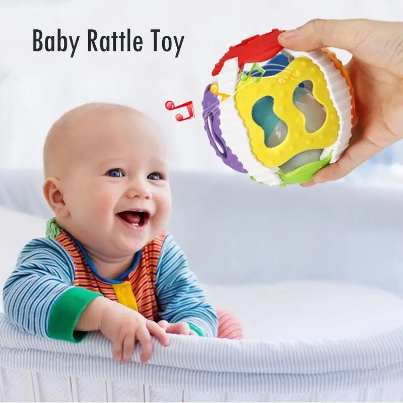 Baby Rattles Toy Sound Light Soft Rubber Hand Bell Rattle Kids Listening Grasping Skill Developing Educational Toys For Gift
Baby Rattles Toy Sound Light Soft Rubber Hand Bell Rattle Kids Listening Grasping Skill Developing Educational Toys For Gift