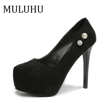 MULUHU Autumn New Woman Shoes High Heels Women Thin Heels Wedding Shoe Slip On Elegant Fashion Dress Shoes Concise Luxury Brand
MULUHU Autumn New Woman Shoes High Heels Women Thin Heels Wedding Shoe Slip On Elegant Fashion Dress Shoes Concise Luxury Brand