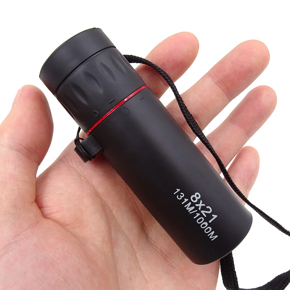 Portable Monoculars 8x21 Telescope Day Vision Watch HD Mini Camping Hunting Sports Handy Scope Compact Black High Quality
Portable Monoculars 8x21 Telescope Day Vision Watch HD Mini Camping Hunting Sports Handy Scope Compact Black High Quality