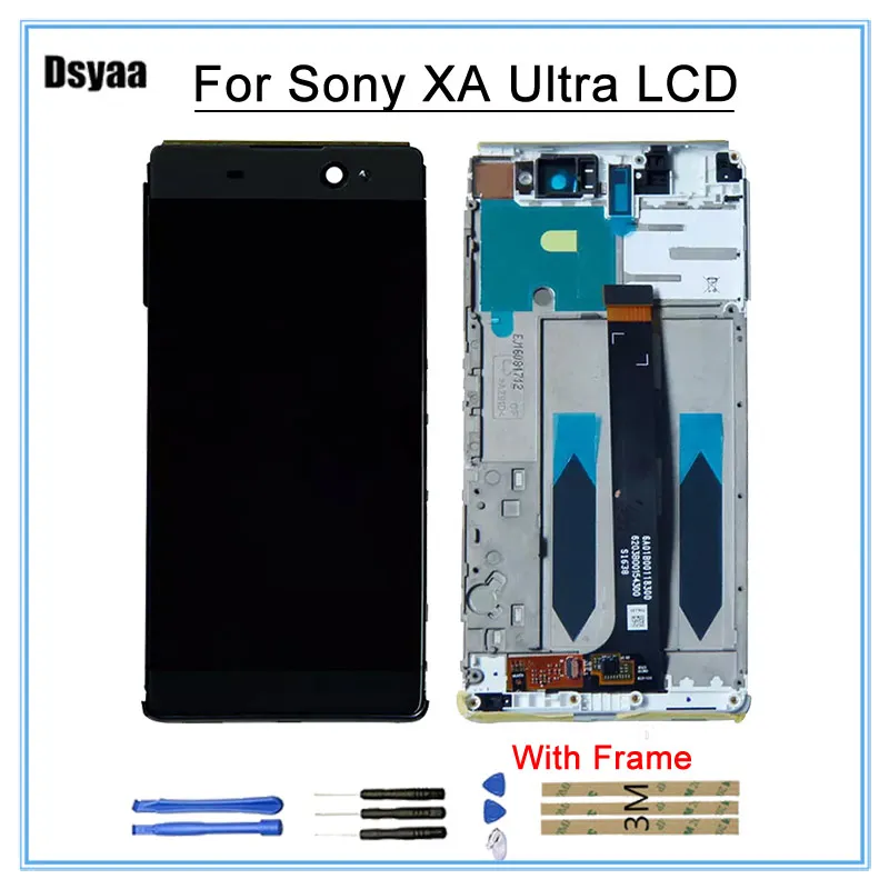 100% протестированный дисплей для SONY Xperia C6 XA Ultra F3211 F3212 LCD сенсорный экран