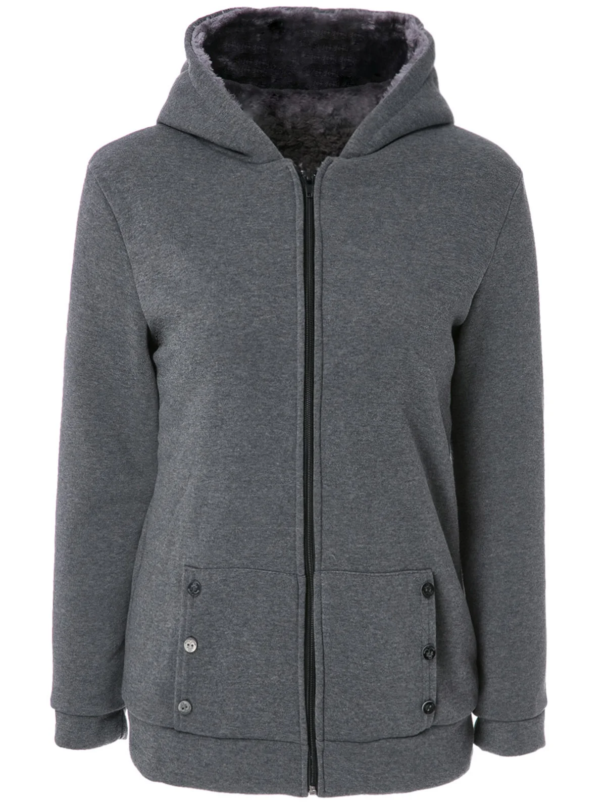 Wipalo Women Stylish Long Sleeves Solid Zipper Up Flocking Hoodie Pocket Embellished Hooded Casual Hoodie Sweatshirts M Size
Wipalo Women Stylish Long Sleeves Solid Zipper Up Flocking Hoodie Pocket Embellished Hooded Casual Hoodie Sweatshirts M Size