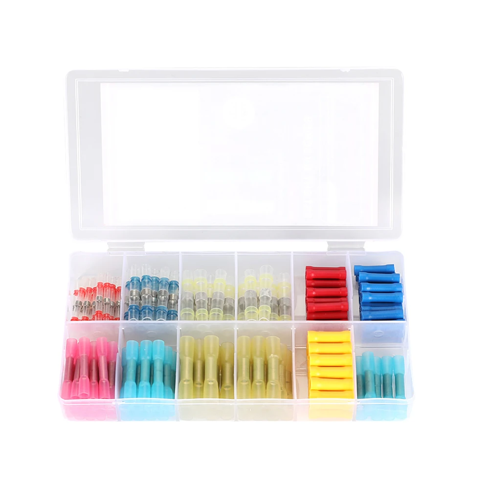 180pcs BHT SST BV MAKERELE Solder Seal Heat Shrink Butt Terminals Electrical Waterproof Insulated Wire & Heat Shrink Connectors
180pcs BHT SST BV MAKERELE Solder Seal Heat Shrink Butt Terminals Electrical Waterproof Insulated Wire & Heat Shrink Connectors