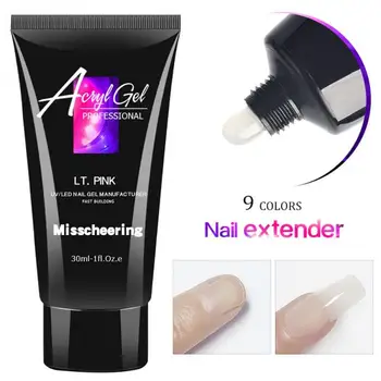 9 Colors 30ml Professional Fast Crystal Nail Extension Glue Manicure UV Gel Builder 
9 Colors 30ml Professional Fast Crystal Nail Extension Glue Manicure UV Gel Builder