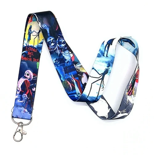 1 pcs Nightmare Before christmas Neck Strap Lanyards Card Holders Bank Neck Strap Card Bus ID Holders Rope Key Chain Gift
1 pcs Nightmare Before christmas Neck Strap Lanyards Card Holders Bank Neck Strap Card Bus ID Holders Rope Key Chain Gift