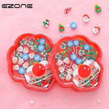 EZONE 30PCS Christmas Eraser Kawaii Christmas Tree/Snowman/Santa Claus/Snowflake Shape Kids Gifts School Stationery Supply
EZONE 30PCS Christmas Eraser Kawaii Christmas Tree/Snowman/Santa Claus/Snowflake Shape Kids Gifts School Stationery Supply