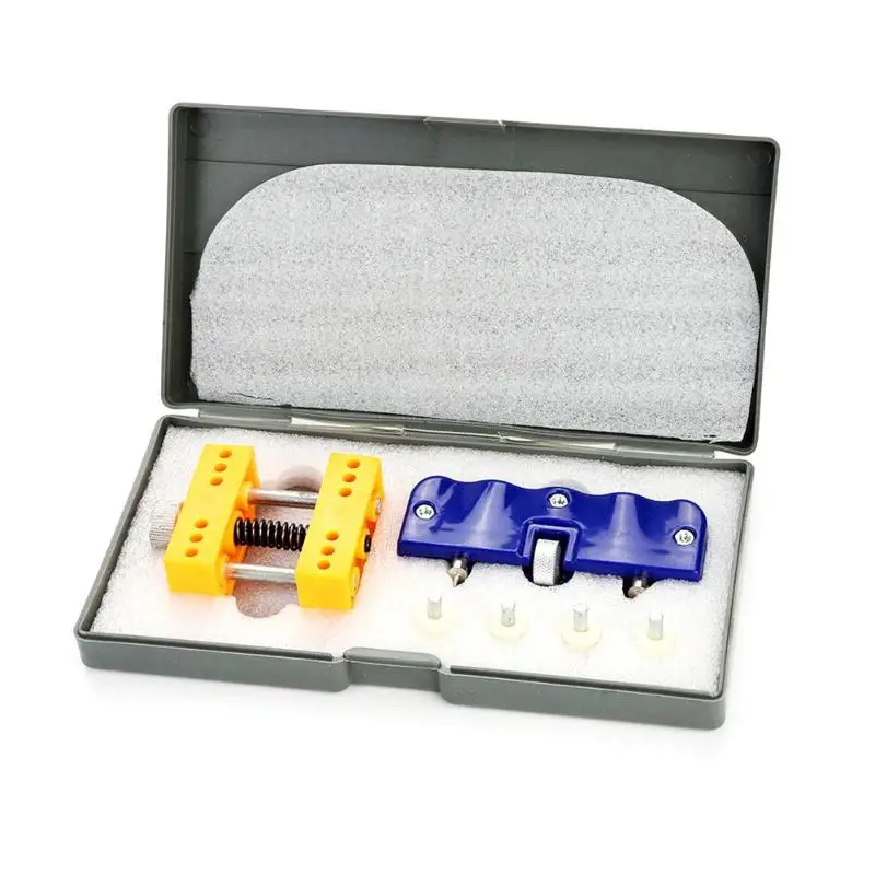 Adjustable Watch Tools Watches Back Case Watchmaker Opener Screw Wrench Remover Watch Repair Tool Kit
Adjustable Watch Tools Watches Back Case Watchmaker Opener Screw Wrench Remover Watch Repair Tool Kit