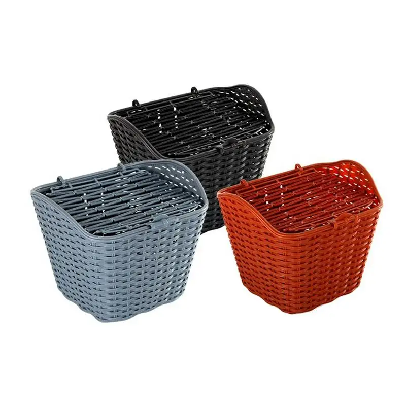 Electric Car Folding Bicycle Basket Mountain Bike Basket Bicycle Front Plastic Basket With Cover
Electric Car Folding Bicycle Basket Mountain Bike Basket Bicycle Front Plastic Basket With Cover
