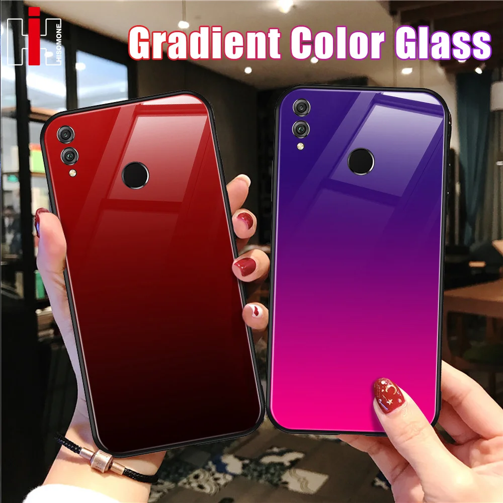 Gradient Glass Phone Case For Huawei P20 Lite P Smart Plus Nova 3i Colorfur Case On For Huawei Honor 8X 9 Lite 10 Cover Housing
Gradient Glass Phone Case For Huawei P20 Lite P Smart Plus Nova 3i Colorfur Case On For Huawei Honor 8X 9 Lite 10 Cover Housing