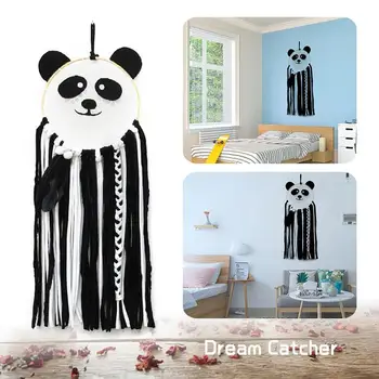 INS Style Panda Father And Mother Shaped Dream Catcher Pendant Children's Room Bedroom Decoration
INS Style Panda Father And Mother Shaped Dream Catcher Pendant Children's Room Bedroom Decoration