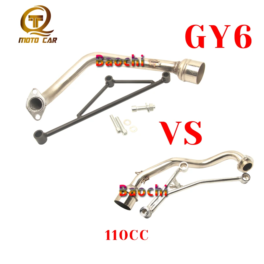 MOtorcycle Exhaust Fixed Mounting System Mid Tube Connect Link Pipe Escape Bracket Scooter Header for Yamaha GY6 125 150CC 100CC
MOtorcycle Exhaust Fixed Mounting System Mid Tube Connect Link Pipe Escape Bracket Scooter Header for Yamaha GY6 125 150CC 100CC