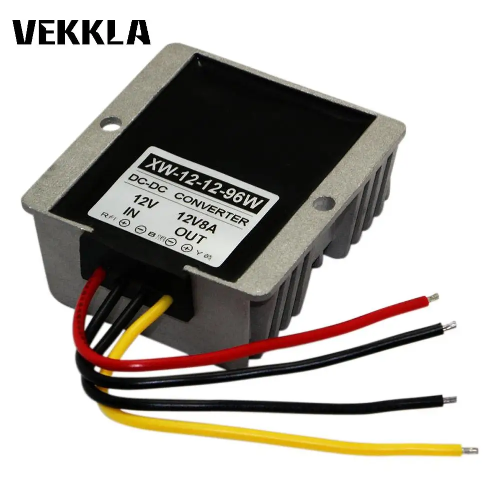 DC DC Step Up Down Adapter 12V To 12V 8A 96W Auto Power Supply Converter Module Adapter LED lights G2
DC DC Step Up Down Adapter 12V To 12V 8A 96W Auto Power Supply Converter Module Adapter LED lights G2