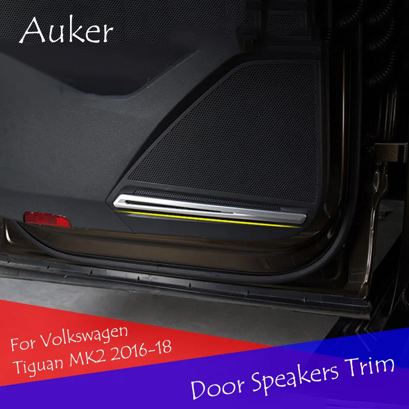 For VW Tiguan MK2 2016 2017 2018 Car Door Speaker Trim Garnish Strips Car-stickers 4pcs/set
For VW Tiguan MK2 2016 2017 2018 Car Door Speaker Trim Garnish Strips Car-stickers 4pcs/set