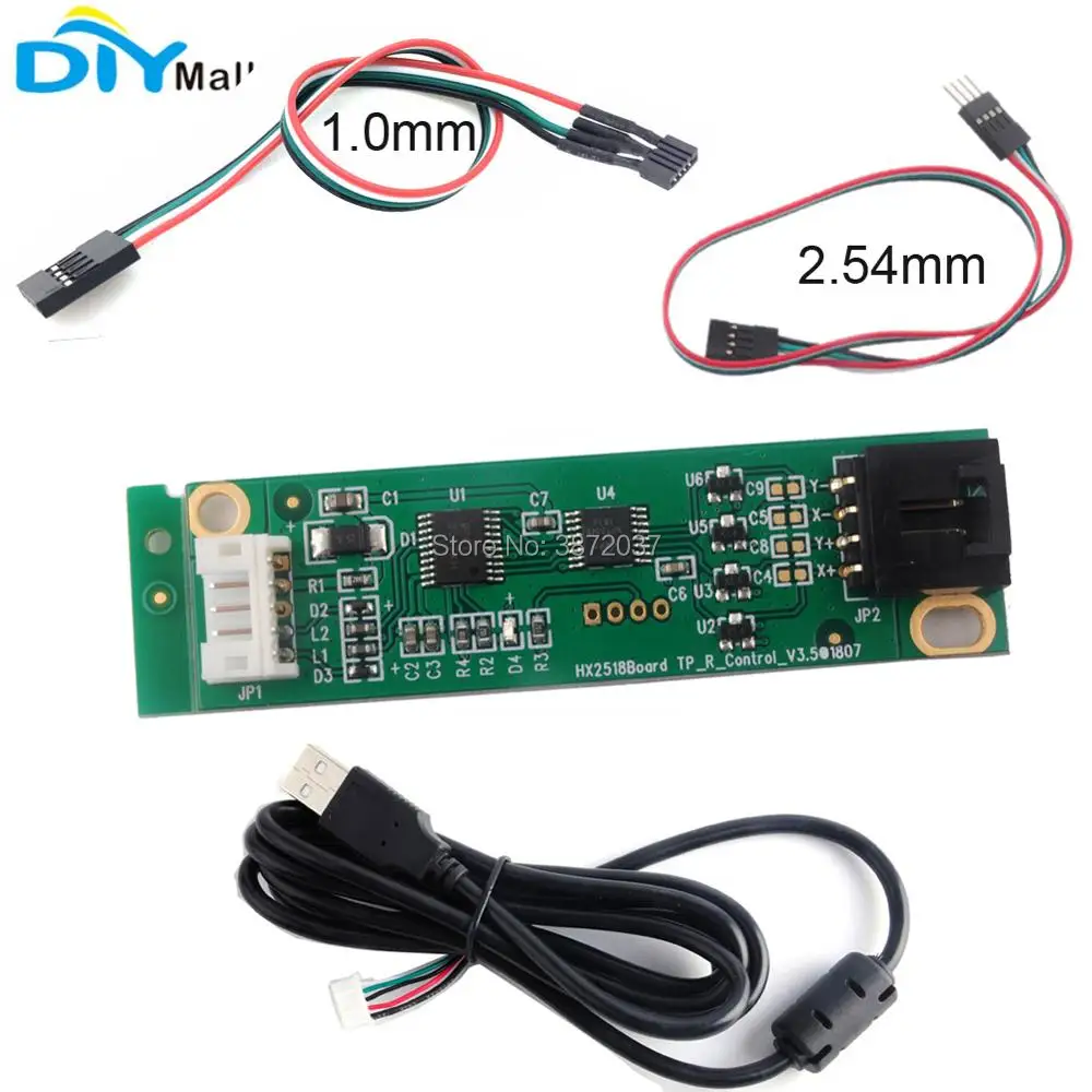 5pcs/lot 4 Wire Resistive USB Touch Panel Screen Controller Driver Board USB Cable
5pcs/lot 4 Wire Resistive USB Touch Panel Screen Controller Driver Board USB Cable