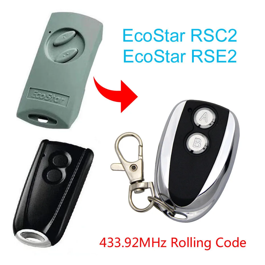 Hormann Ecostar RSE2 RSC2 comaptible Handsender 433MHz rolling code remote control ecostar remotes
Hormann Ecostar RSE2 RSC2 comaptible Handsender 433MHz rolling code remote control ecostar remotes
