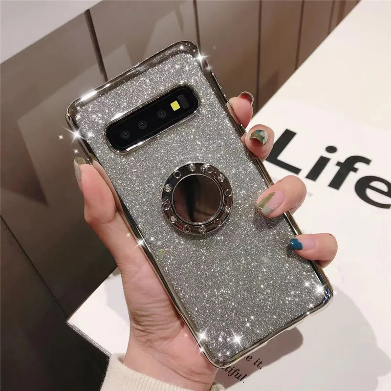 Glitter Soft Case for iphone XR X XS MAX 6 6s 7 8 Plus Diamond Finger Ring Cover for Samsung Galaxy S8 S9 Plus S7 edge Note 9 8
Glitter Soft Case for iphone XR X XS MAX 6 6s 7 8 Plus Diamond Finger Ring Cover for Samsung Galaxy S8 S9 Plus S7 edge Note 9 8