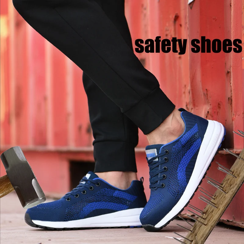 Indestructible Steel Toe Cap Father Work Safety Shoes For Men Lightweight Breathable Anti-slip Sneakers Casual Rubber Shoes Man
Indestructible Steel Toe Cap Father Work Safety Shoes For Men Lightweight Breathable Anti-slip Sneakers Casual Rubber Shoes Man