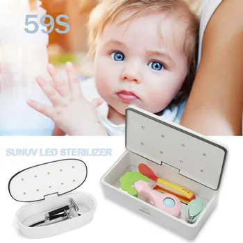 59s Upgraded UV Sterilizer Disinfection Box Nail Accessories For Personal Care Cosmetics Brushes Cleaner Manicure Tools Device
59s Upgraded UV Sterilizer Disinfection Box Nail Accessories For Personal Care Cosmetics Brushes Cleaner Manicure Tools Device