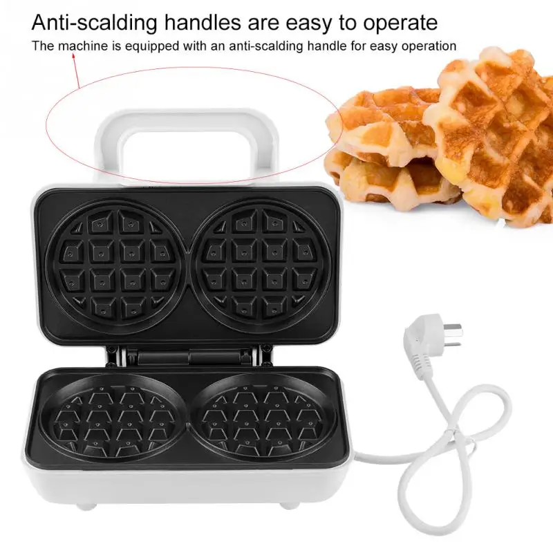 Double Round Waffle Machine Baker Nonstick Electric Breakfast Iron Maker 220V 2018
Double Round Waffle Machine Baker Nonstick Electric Breakfast Iron Maker 220V 2018