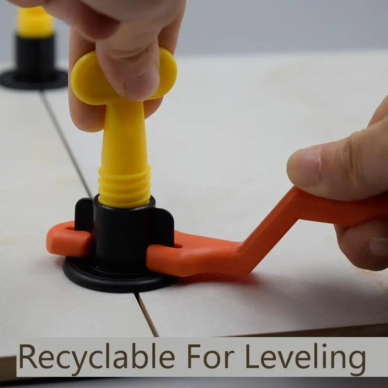 Floor Levelers Floor Tile Tool Reusable For Bricklayer Leveler Plastic Clip Adjustable Locator Tiles Leveling System 50pcs/lot
Floor Levelers Floor Tile Tool Reusable For Bricklayer Leveler Plastic Clip Adjustable Locator Tiles Leveling System 50pcs/lot