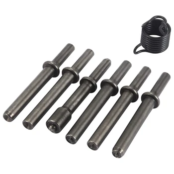 6 Pcs Heavy Duty Smoothing Pneumatic Air Hammer Pneumatic Chisel Bits Tools Kit
6 Pcs Heavy Duty Smoothing Pneumatic Air Hammer Pneumatic Chisel Bits Tools Kit
