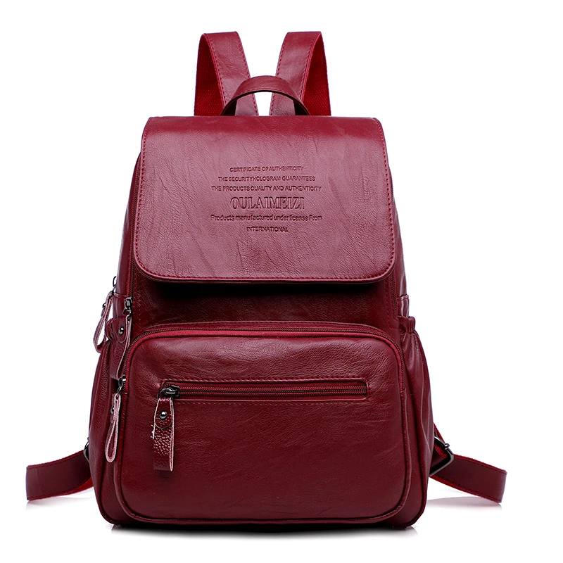 Women Leather Backpack Youth Leather Backpacks For Teenage Girls Bag School Bags Large Capacity Mochila Travel Bags
Women Leather Backpack Youth Leather Backpacks For Teenage Girls Bag School Bags Large Capacity Mochila Travel Bags