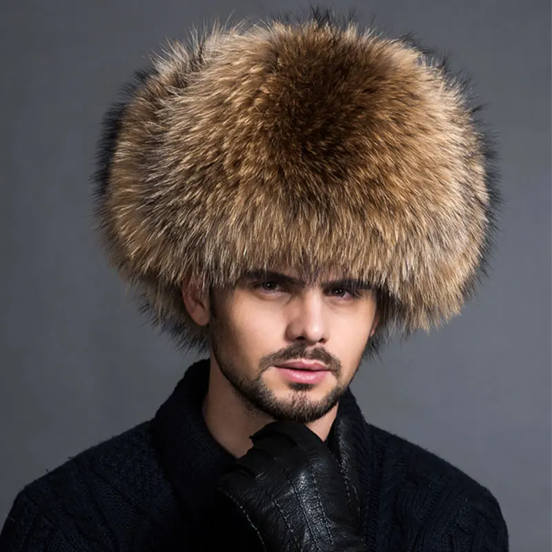 Men Raccoon Fur Hats Fox Fur Leather Bomber Caps Silver Fox Fur Male Lei Feng Bomber Hat For Middle-Aged Leather Ear Flaps Hats
Men Raccoon Fur Hats Fox Fur Leather Bomber Caps Silver Fox Fur Male Lei Feng Bomber Hat For Middle-Aged Leather Ear Flaps Hats