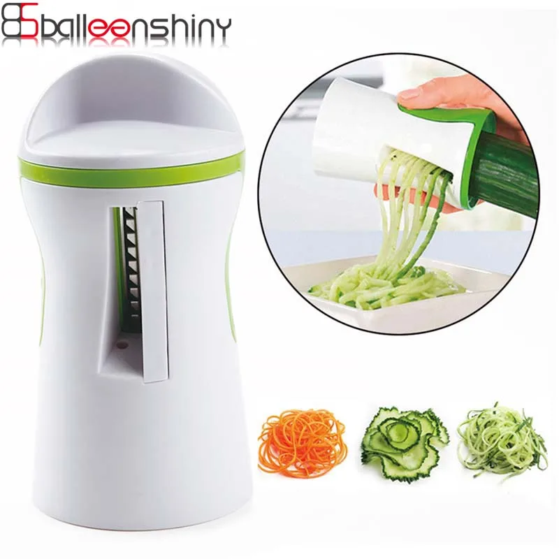 1Pcs Vegetable Spiral Slicers Peeler Fruits Device Kitchen Gadget Vegetable Spiralizer Fruit Grater Spiral Slicer Cutter
1Pcs Vegetable Spiral Slicers Peeler Fruits Device Kitchen Gadget Vegetable Spiralizer Fruit Grater Spiral Slicer Cutter