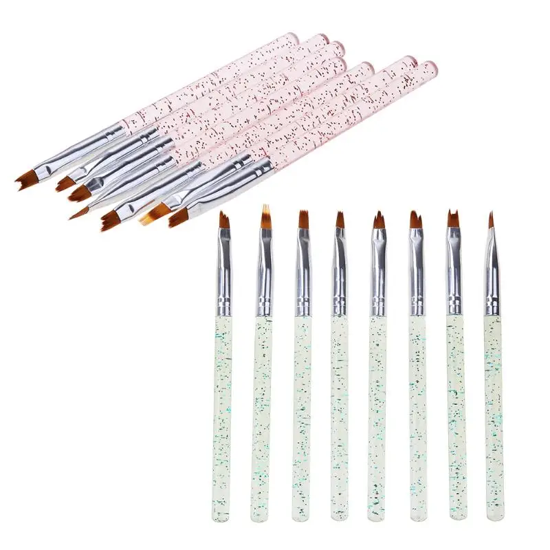 8 pcs Nail Art Brush Pen Acrylic Metal French Gradient 3D Pen UV Gel Polish Painting Drawing Gradient Manicure Kit
8 pcs Nail Art Brush Pen Acrylic Metal French Gradient 3D Pen UV Gel Polish Painting Drawing Gradient Manicure Kit
