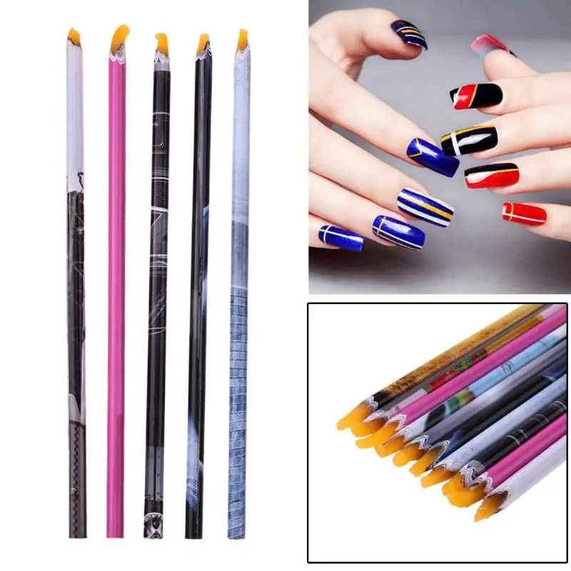 5PCS Crayon Wax Dotting Pen Pencil Self-adhesive Rhinestones Gems Drilling Picking Picker Tips Tools DIY Salon Nail Art Manicure
5PCS Crayon Wax Dotting Pen Pencil Self-adhesive Rhinestones Gems Drilling Picking Picker Tips Tools DIY Salon Nail Art Manicure