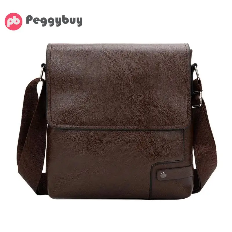 Vintage Messenger Bag Men's PU Leather Shoulder Bag Male Travel Casual Business Small Flap Hot Crossbody Bags for Men sac a main
Vintage Messenger Bag Men's PU Leather Shoulder Bag Male Travel Casual Business Small Flap Hot Crossbody Bags for Men sac a main