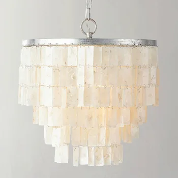 Modern Simple Mediterranean sea Shell Restaurant Chandelier prototype room Lamps and lanterns The study Children's room Princess 
Modern Simple Mediterranean sea Shell Restaurant Chandelier prototype room Lamps and lanterns The study Children's room Princess