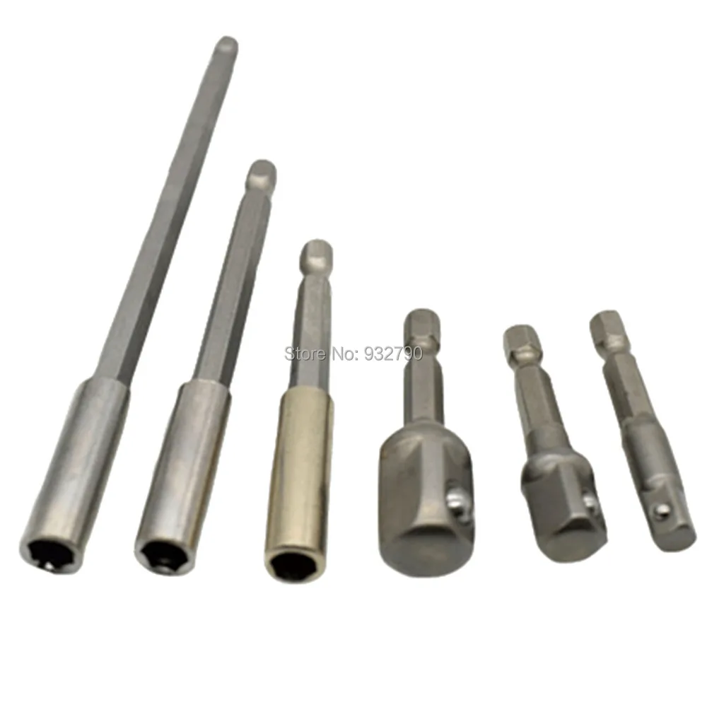 3pcs Socket Bit Adapter Drill Nut Driver Extension Power Bar Bit 1/4" 3/8" 1/2" + 3pc 3" 4" 6" Magnetic Bit Holder Extension Bar
3pcs Socket Bit Adapter Drill Nut Driver Extension Power Bar Bit 1/4" 3/8" 1/2" + 3pc 3" 4" 6" Magnetic Bit Holder Extension Bar