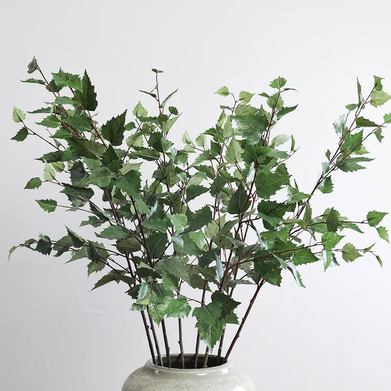 Simulated Flower 3D Printing Birch Leaf Plant Simulated Green Planting Home Decoration Wedding Fake Flower Simulated Tree
Simulated Flower 3D Printing Birch Leaf Plant Simulated Green Planting Home Decoration Wedding Fake Flower Simulated Tree