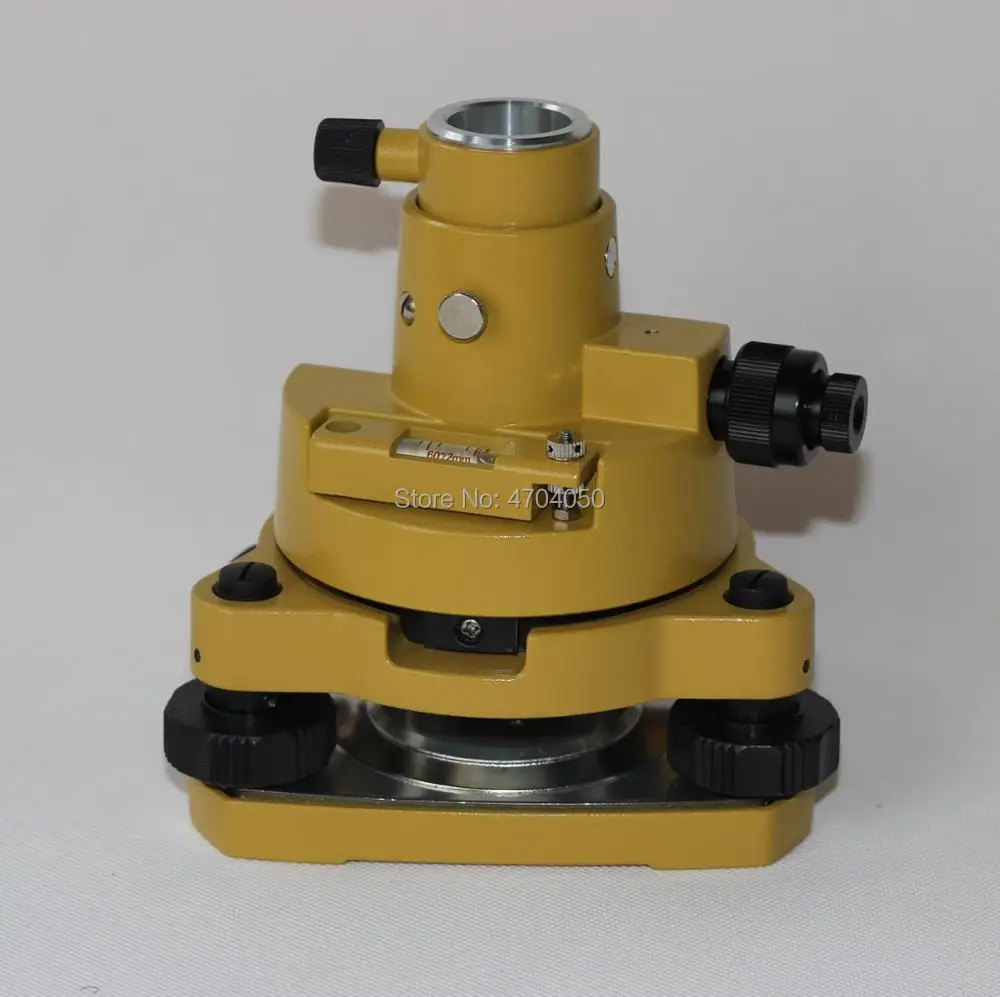 NEW YELLOW THREE-JAW Tribrach & Adapter W/Optical Plumme Fits TOPCON SOKKIA NIKON Type TOTAL STATION Prisms
NEW YELLOW THREE-JAW Tribrach & Adapter W/Optical Plumme Fits TOPCON SOKKIA NIKON Type TOTAL STATION Prisms