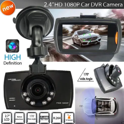 1080P Dual Lens Car Dash Cam Front and Rear Camera Dashboard DVR Recorder 170
1080P Dual Lens Car Dash Cam Front and Rear Camera Dashboard DVR Recorder 170