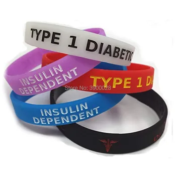 100pc Hot sell TYPE 1 DIABETIC Medicated Wristband diabetes Insulin Dependent MEDICAL AWARENESS ALERT BRACELET
100pc Hot sell TYPE 1 DIABETIC Medicated Wristband diabetes Insulin Dependent MEDICAL AWARENESS ALERT BRACELET