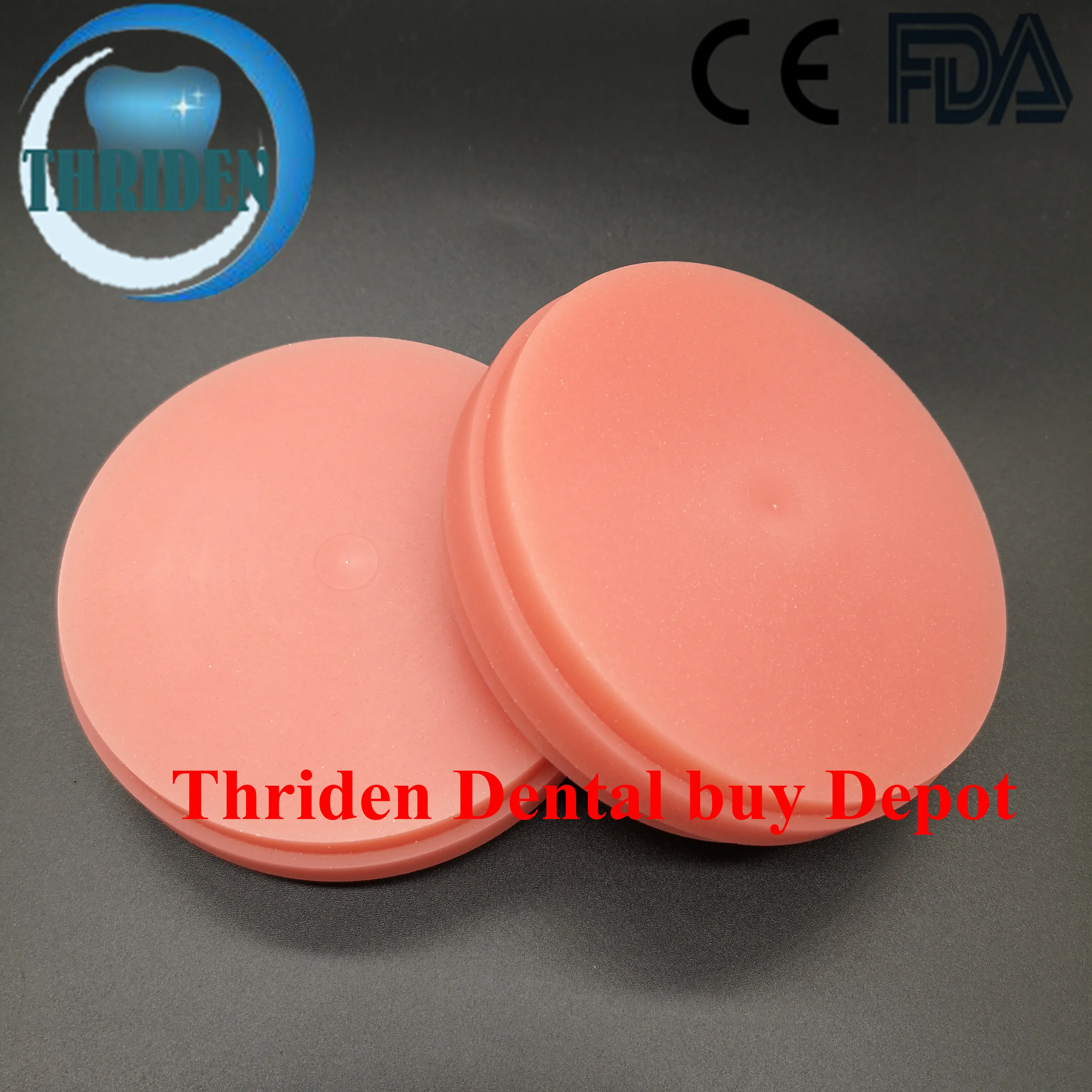 1piece OD98*22mm Dental flexible PMMA disc for temporary crown partial denture frameworks and other metal-free removable
1piece OD98*22mm Dental flexible PMMA disc for temporary crown partial denture frameworks and other metal-free removable