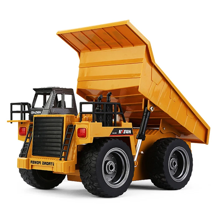 HUINA 1:18 2.4G Wireless 6CH Remote Control Toy Realistic Model RC Engineering Car Alloy Dump Truck Auto Demonstration Function
HUINA 1:18 2.4G Wireless 6CH Remote Control Toy Realistic Model RC Engineering Car Alloy Dump Truck Auto Demonstration Function