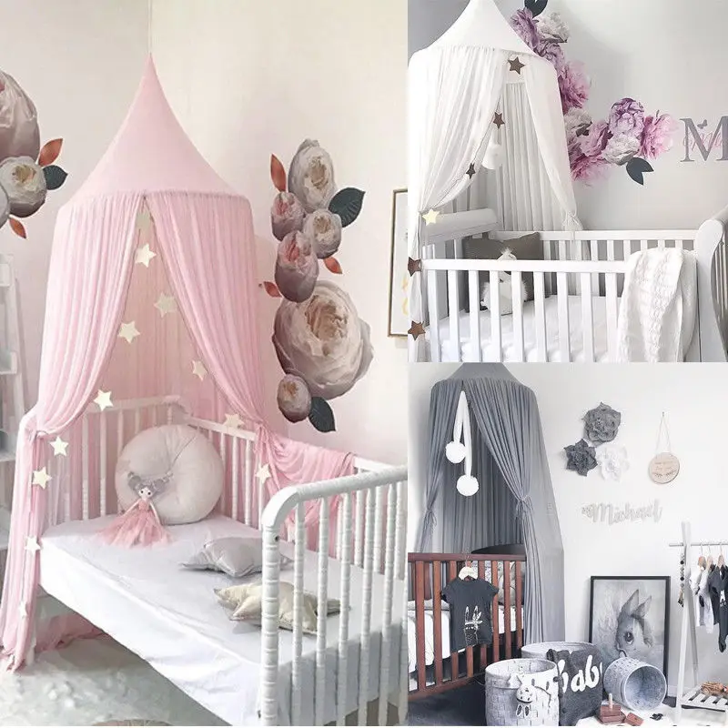 High Quality Baby Kids Bed Canopy Bedcover Mosquito Net Curtain Bedding Hung Dome Tent Room Decor Chiffon Mosquito Net US Stock
High Quality Baby Kids Bed Canopy Bedcover Mosquito Net Curtain Bedding Hung Dome Tent Room Decor Chiffon Mosquito Net US Stock