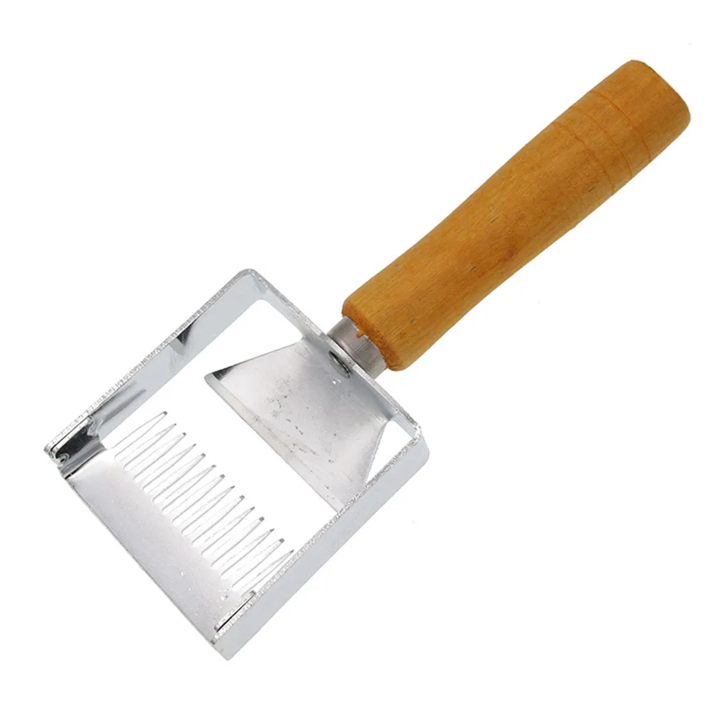 Agriculture Honeycomb Professional Uncapping Fork Iron Honey Scraper Equipment Practical Garden Wooden Handle Beekeeping Tool
Agriculture Honeycomb Professional Uncapping Fork Iron Honey Scraper Equipment Practical Garden Wooden Handle Beekeeping Tool