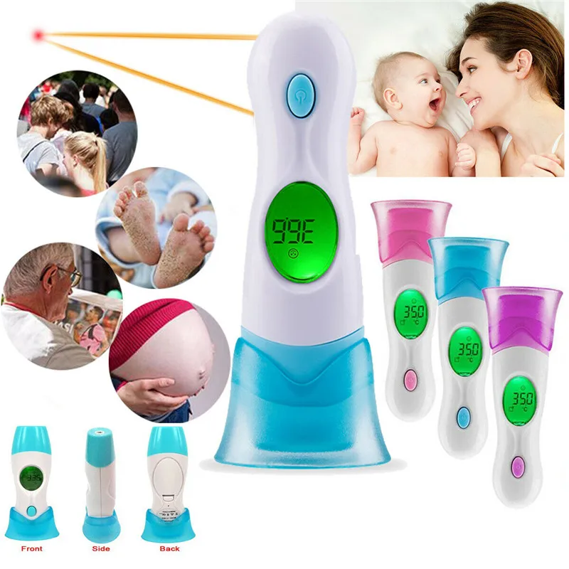 Baby Digital Infrared Kid Thermometer Gun Non-Contact Forehead Temperature Measurement Tool For Baby Adults Multi-use
Baby Digital Infrared Kid Thermometer Gun Non-Contact Forehead Temperature Measurement Tool For Baby Adults Multi-use