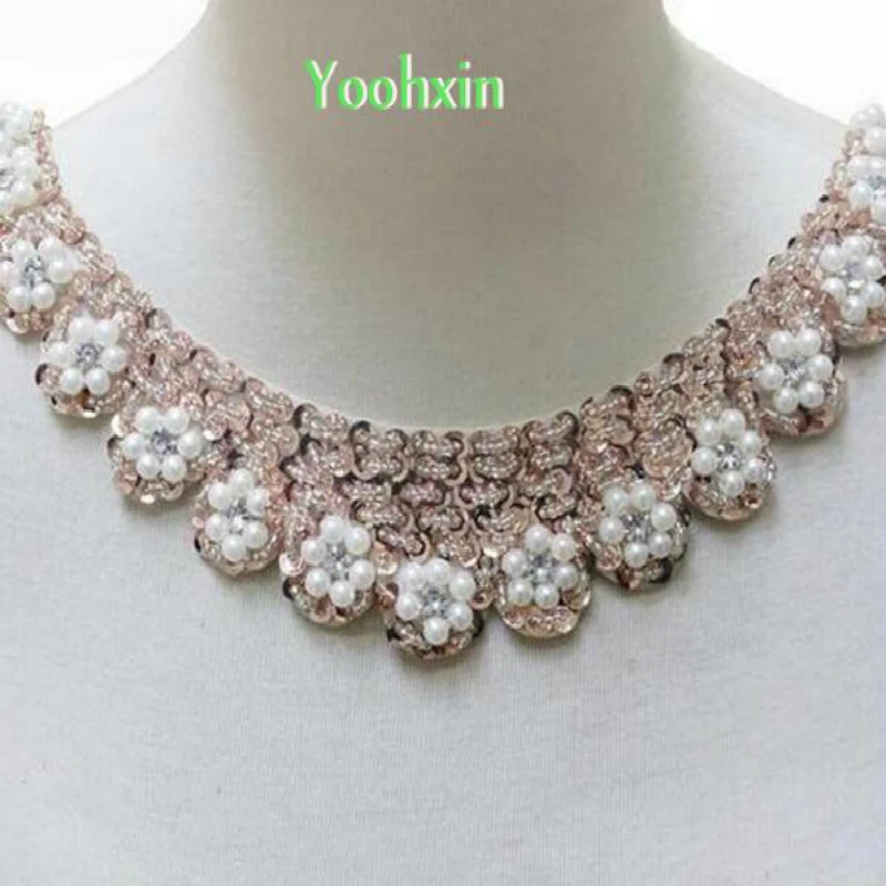 New 5cm Cotton 3D Pearl Lace Collar Fabric Ribbon Trim DIY Embroidery Sewing Neckline Applique Fringe Craft Dress Guipure Decor
New 5cm Cotton 3D Pearl Lace Collar Fabric Ribbon Trim DIY Embroidery Sewing Neckline Applique Fringe Craft Dress Guipure Decor