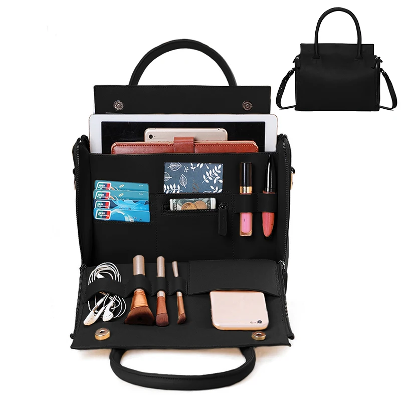 Feminine Bolsa Black Hand Bag Large Capacity Women Handbag Female Organize Bag Leather Multifunction Shoulder Crossbody Bag
Feminine Bolsa Black Hand Bag Large Capacity Women Handbag Female Organize Bag Leather Multifunction Shoulder Crossbody Bag