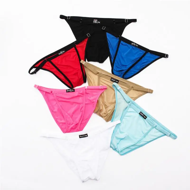 Men Brief String Rise Lingerie Low Sexy Briefs Bikini Silk Male Pouch Underwear &
Men Brief String Rise Lingerie Low Sexy Briefs Bikini Silk Male Pouch Underwear &