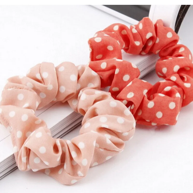10Pcs/set Beauty Women Polka Dot Print Hair Band Rope Scrunchie Ponytail Holder High Quality
10Pcs/set Beauty Women Polka Dot Print Hair Band Rope Scrunchie Ponytail Holder High Quality